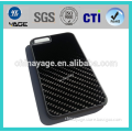 Customized black color twill carbon fiber plate cnc cutting parts for iphone case